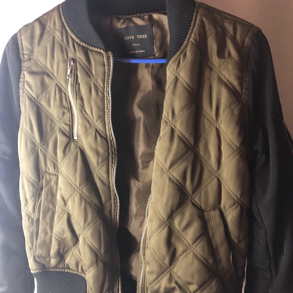 Fashion Nova bomber jacket